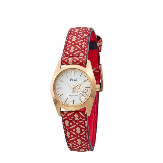 和心 宇陀印傳 瓢箪 WA-001L-K レディース 腕時計