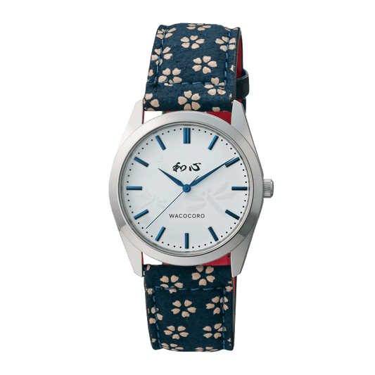 和心 宇陀印傳 小桜 WA-001M-J メンズ 腕時計