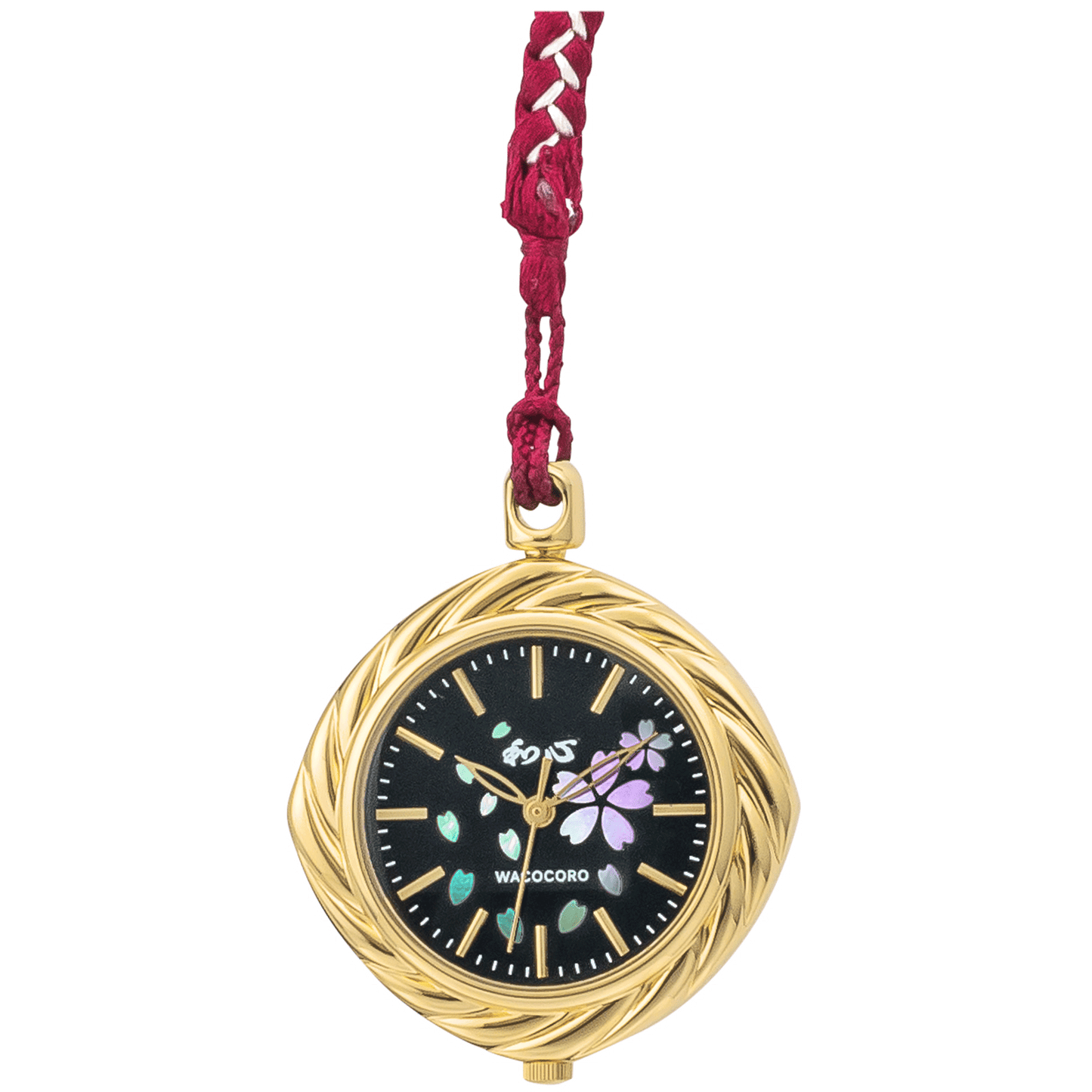 和心 江戸組紐 WA-003L-A レディース 提げ時計(懐中時計)