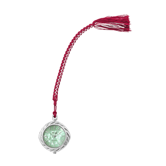 和心 江戸組紐 WA-003L-B レディース 提げ時計(懐中時計)